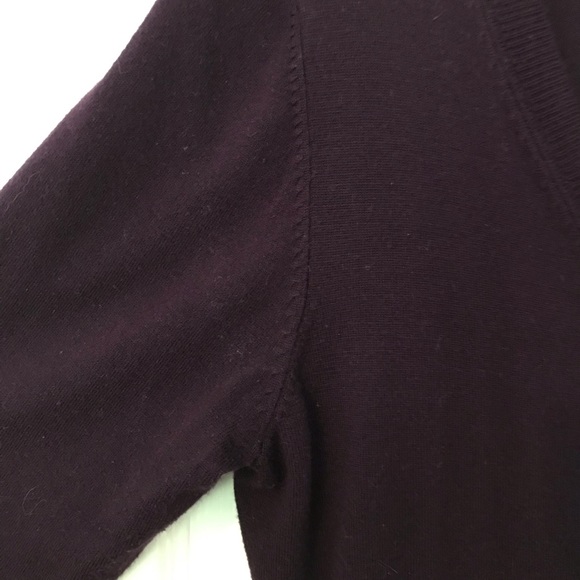 Dark purple cardigan - Picture 6 of 7